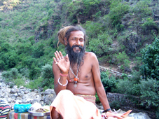 Садху в  Шивакори