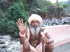 Садху в  Шивакори