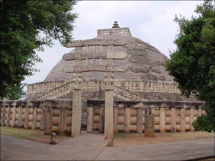 ступа в Санчи